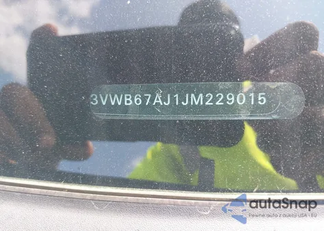 2018 Volkswagen Jetta 1.4T Se/1.4T Wolfsburg Edition from USA, damaged, VIN 3VWB67AJ1JM229015